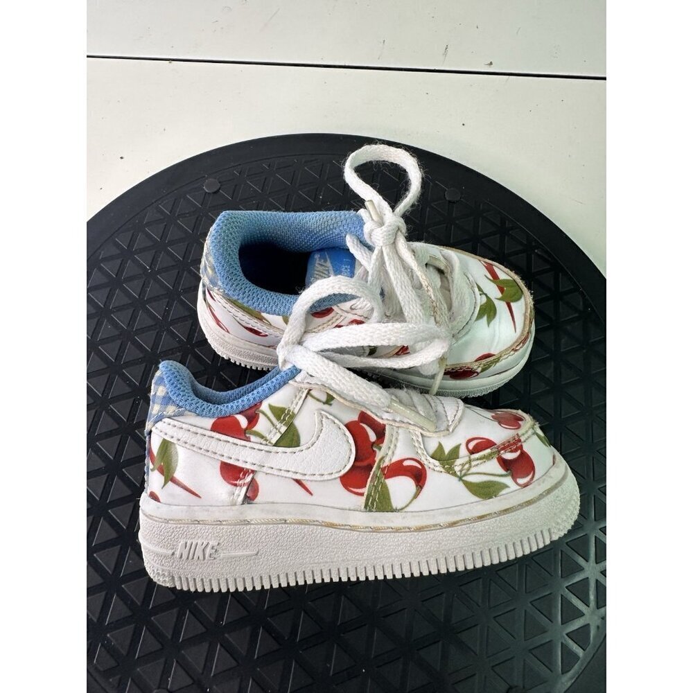 Nike Air Force 1 Toddler Size 5C “Cherry Picnic" Sneaker CJ4117-100 AF1